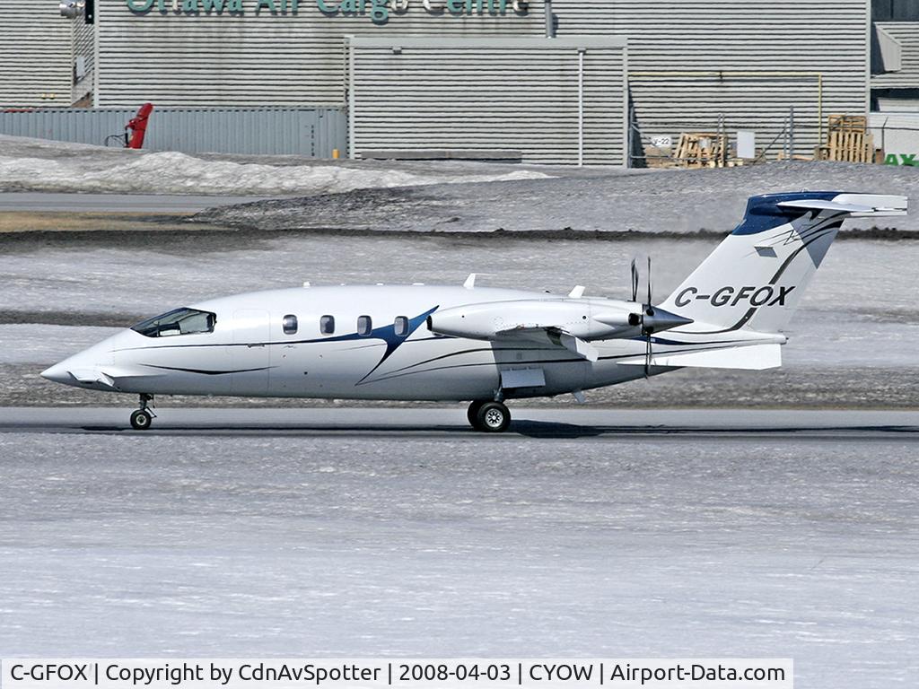 C-GFOX, 2003 Piaggio P-180 Avanti C/N 1065, RCMP P-180 Avanti.. I think it's for sale for a good price
