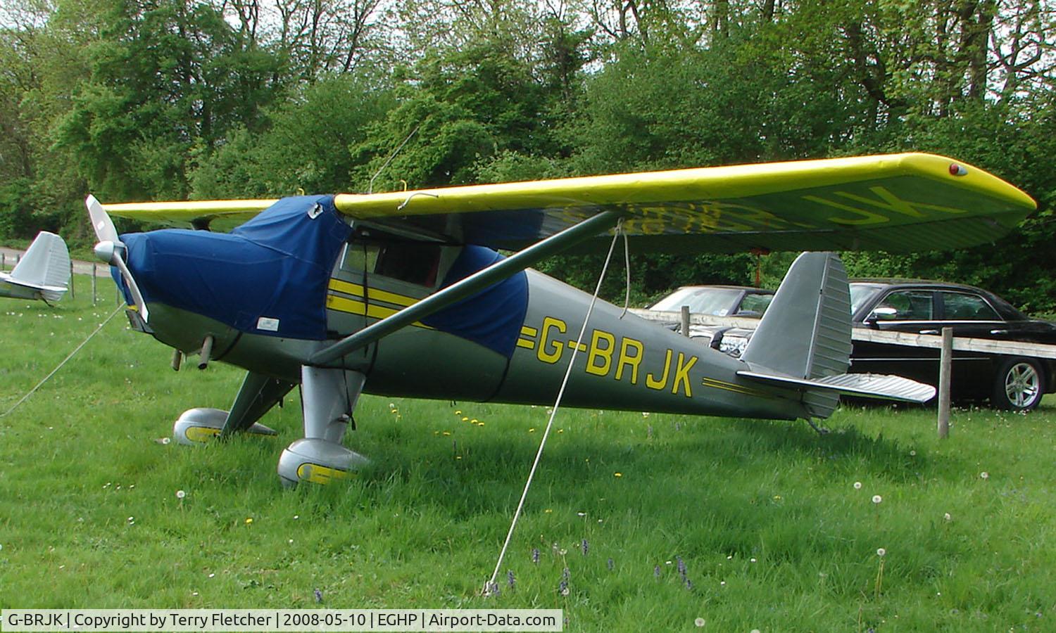 G-BRJK, 1946 Luscombe 8A Silvaire C/N 4205, A very pleasant general Aviation day at Popham in rural UK