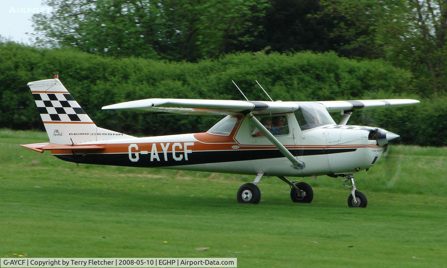 G-AYCF, 1970 Reims FA150K Aerobat C/N 0055, A very pleasant general Aviation day at Popham in rural UK