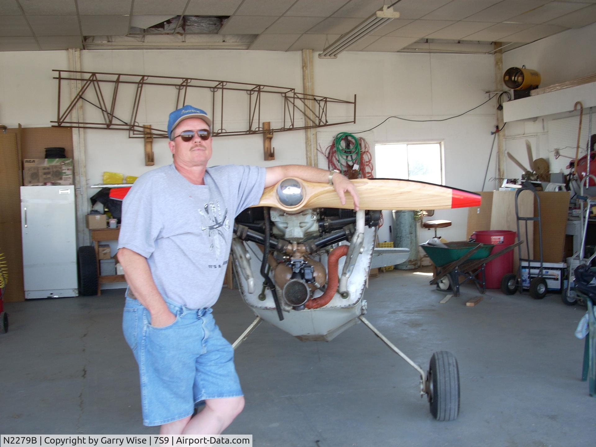 N2279B, 1967 Stits SA-3A Playboy C/N PWH-1, Slow restoration