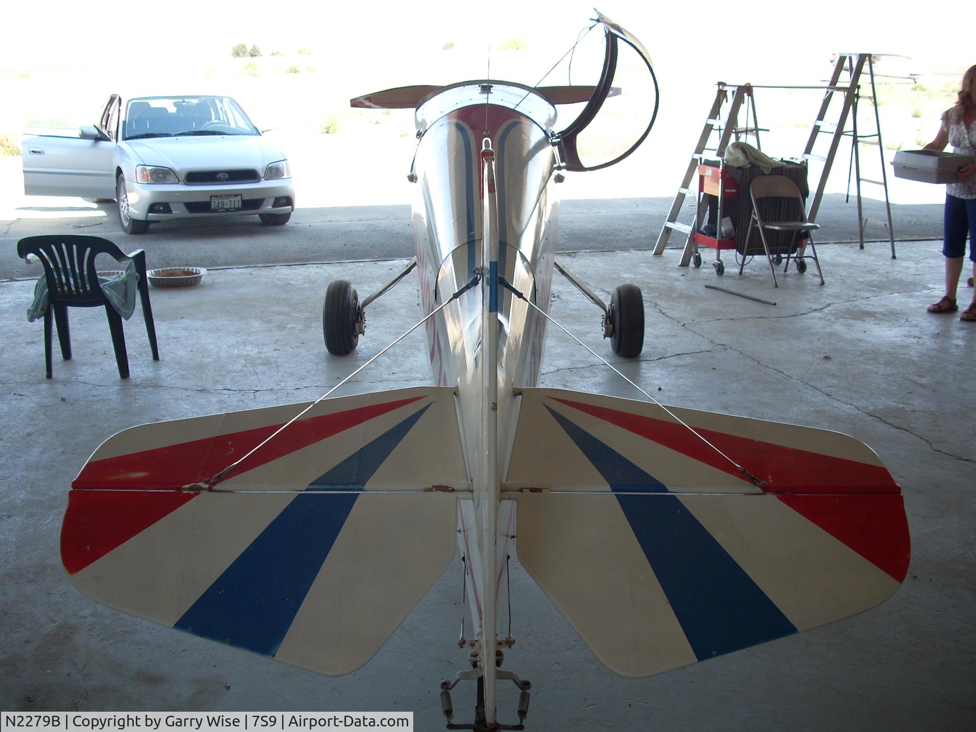 N2279B, 1967 Stits SA-3A Playboy C/N PWH-1, It looks much better with wings I removed them for restoration.