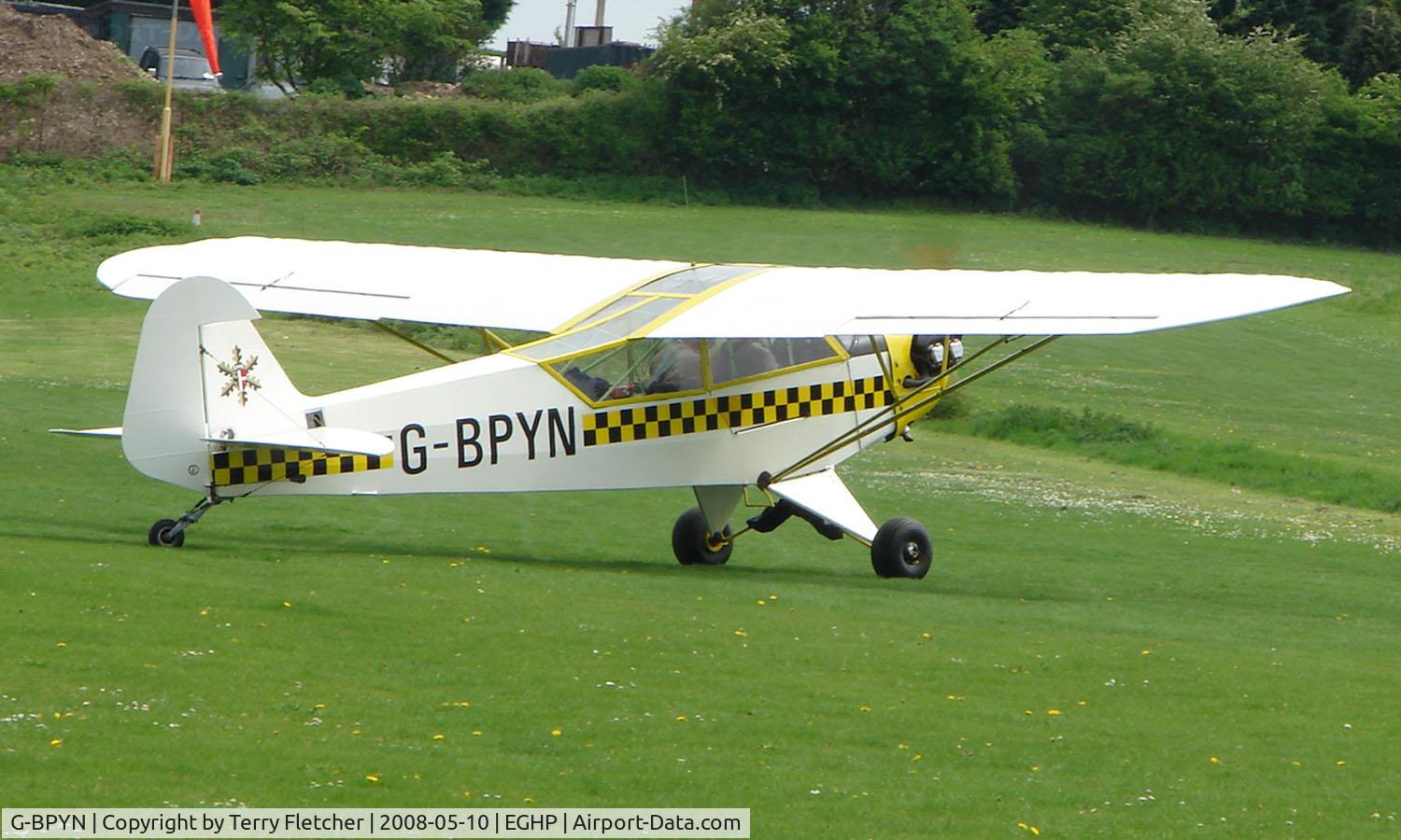 G-BPYN, 1943 Piper L-4H Grasshopper (J3C-65D) C/N 11422, A very pleasant general Aviation day at Popham in rural UK