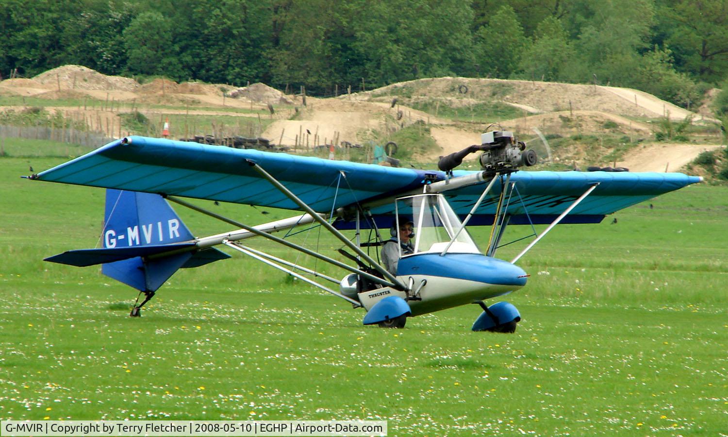G-MVIR, 1988 Thruster TST MK1 C/N 8108-TST-104, A very pleasant general Aviation day at Popham in rural UK
