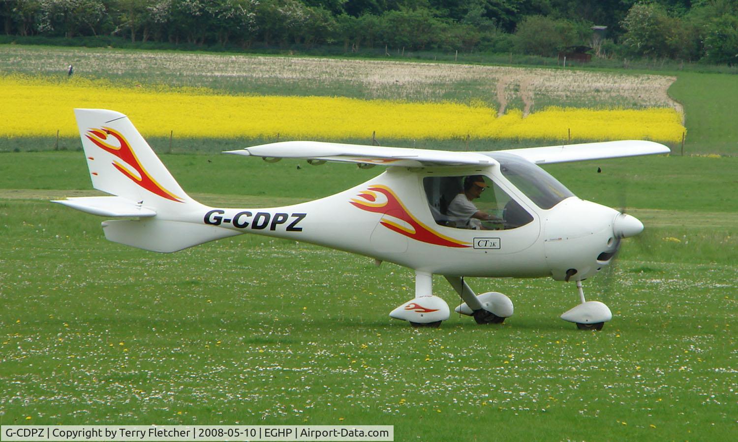 G-CDPZ, 2005 Flight Design CT2K C/N 8124, A very pleasant general Aviation day at Popham in rural UK