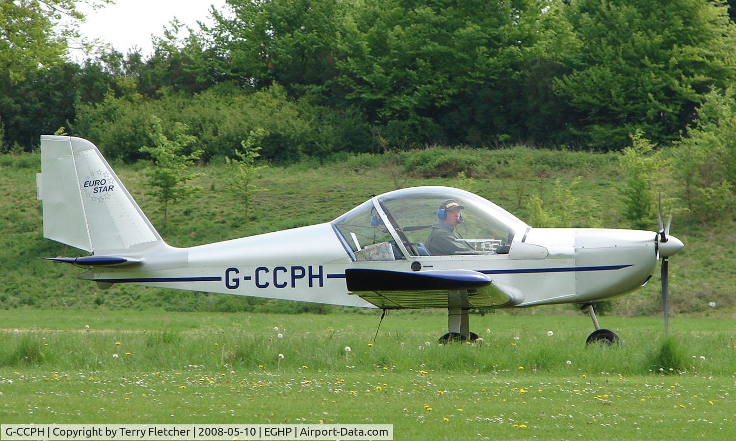 G-CCPH, 2003 Aerotechnik EV-97 TeamEurostar UK C/N 1814, A very pleasant general Aviation day at Popham in rural UK