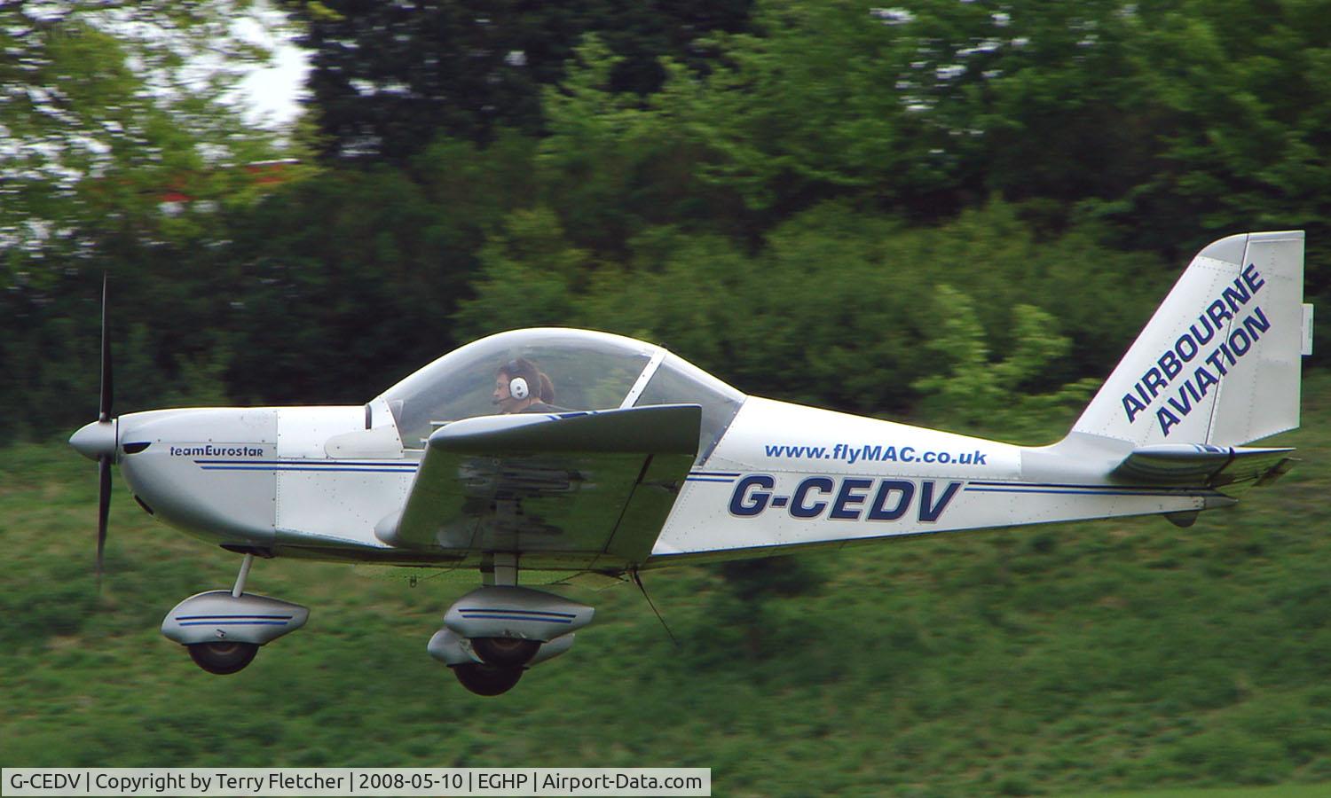 G-CEDV, 2006 Cosmik EV-97 Eurostar C/N 2826, A very