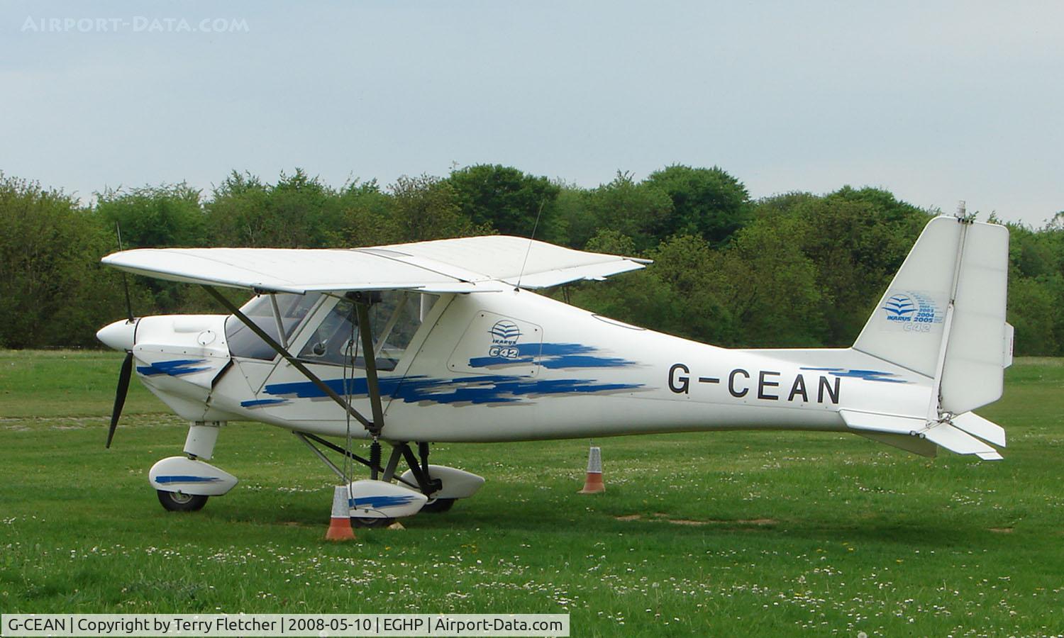 G-CEAN, 2006 Comco Ikarus C42 FB80 C/N 0606-6825, A very pleasant general Aviation day at Popham in rural UK