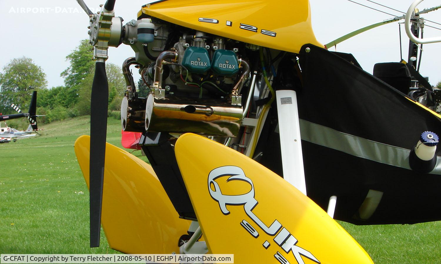 G-CFAT, 2008 P&M Aviation Quik GT450 C/N 8355, Close-up of the engine on G-CFAT