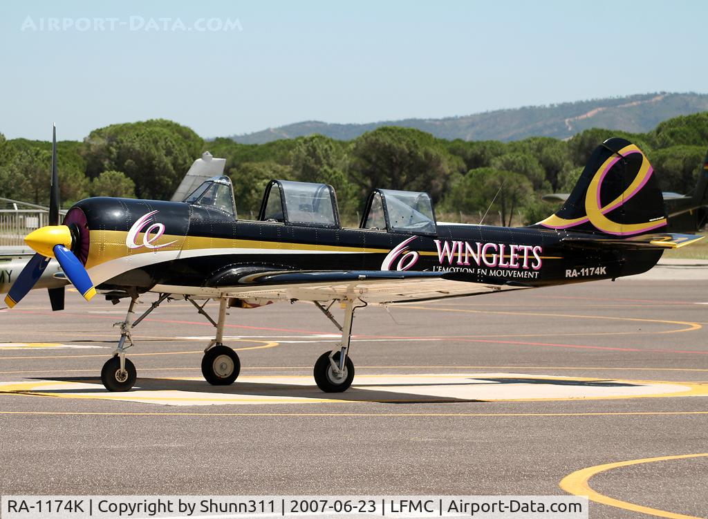 RA-1174K, Yakovlev (Aerostar) Yak-52W C/N Not found RA-1174K, Used as a demo during LFMC Airshow 2007