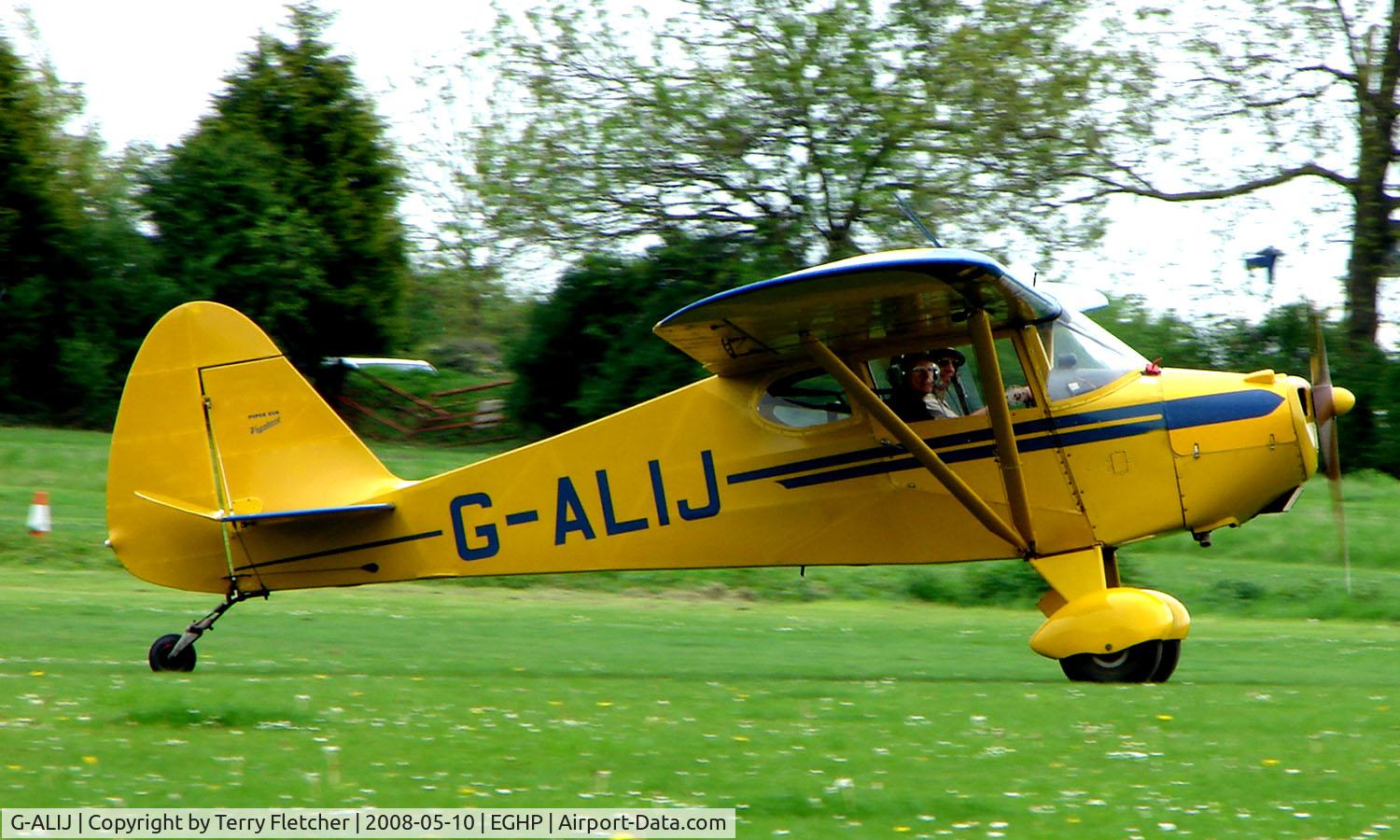 G-ALIJ, 1949 Piper PA-17 Vagabond C/N 17-166, A very pleasant general Aviation day at Popham in rural UK