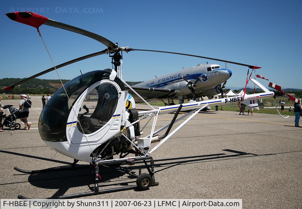 F-HBEE, Schweizer 269C-1 C/N 0265, Displayed during LFMC Airshow 2007