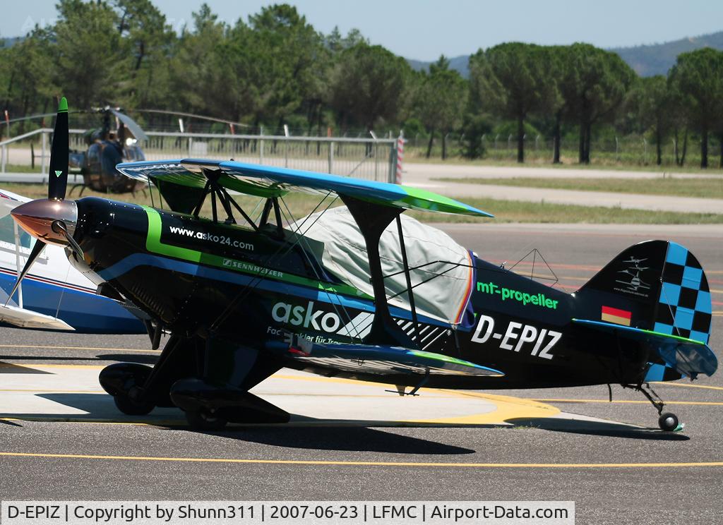D-EPIZ, 1972 Aerotek Pitts S-2A Special Special C/N 2019, Used as a demo during LFMC Airshow 2007