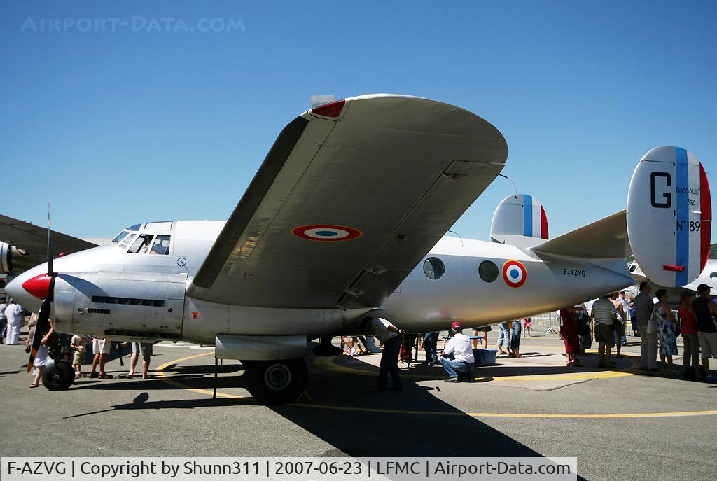 F-AZVG, Dassault MD-312 Flamant C/N 189, Displayed during LFMC Airshow 2007
