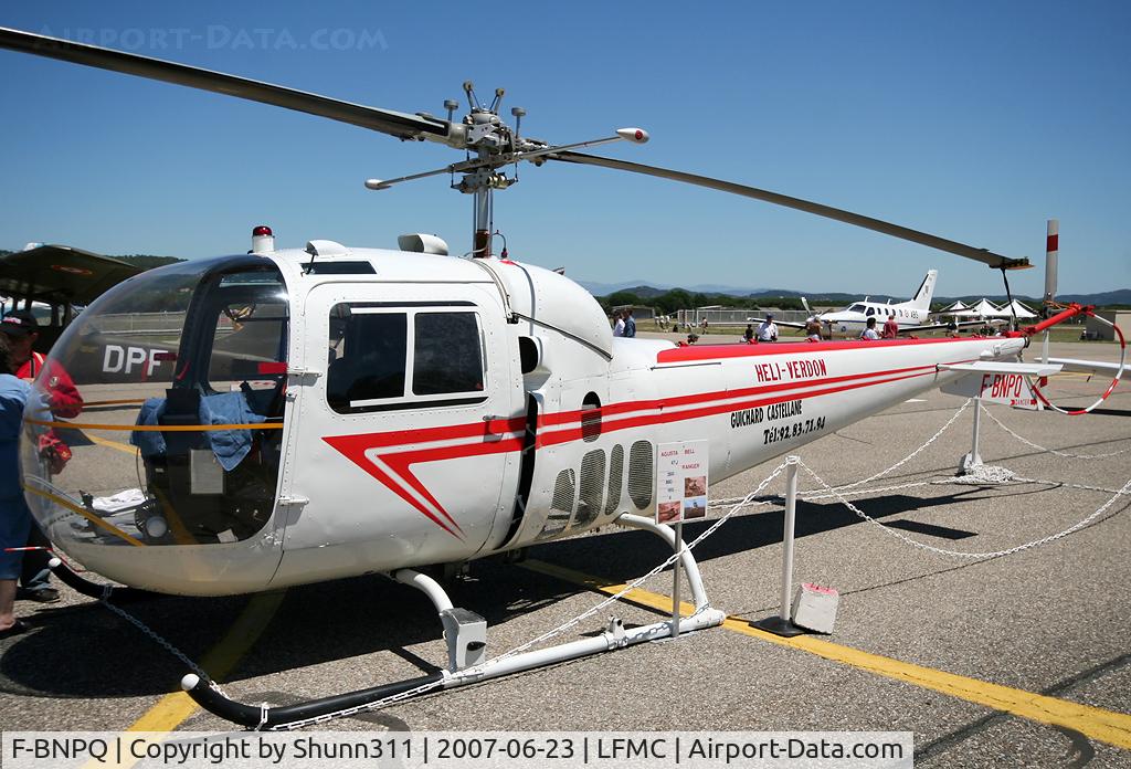 F-BNPQ, Bell 47J C/N 1425, Displayed during LFMC Airshow 2007