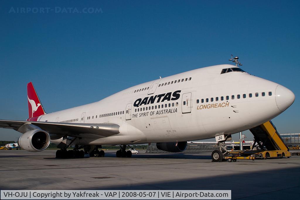 VH-OJU, 1999 Boeing 747-438 C/N 25566, Qantas Boeing 747-400