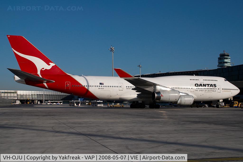 VH-OJU, 1999 Boeing 747-438 C/N 25566, Qantas Boeing 747-400