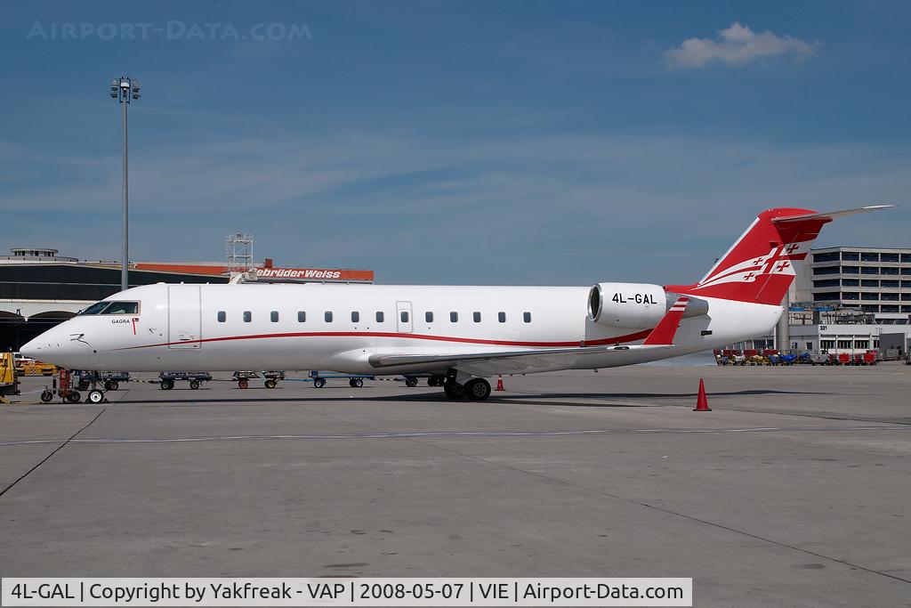 4L-GAL, 1995 Canadair CRJ-100ER (CL-600-2B19) C/N 7076, Georgian Airlines Regionaljet