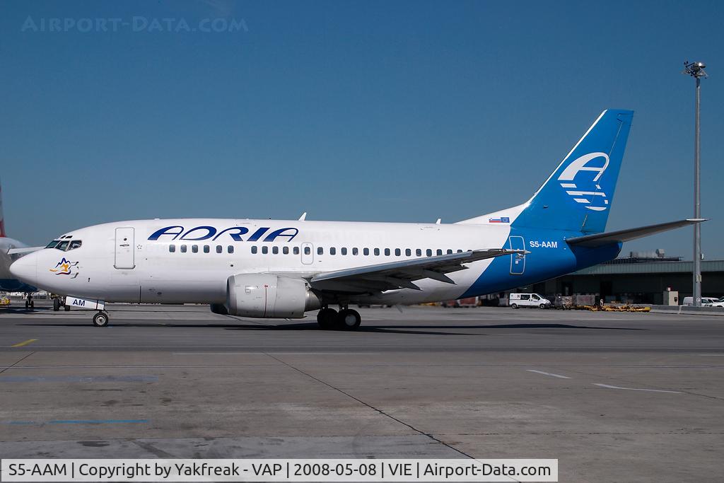 S5-AAM, 1993 Boeing 737-528 C/N 25236, Adria AIrways Boeing 737-500