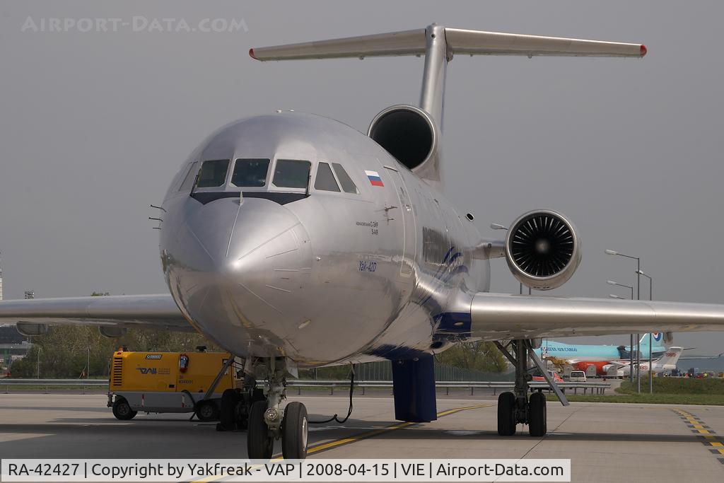 RA-42427, 1993 Yakovlev Yak-42D C/N 4520422305016, Yakovlev 42