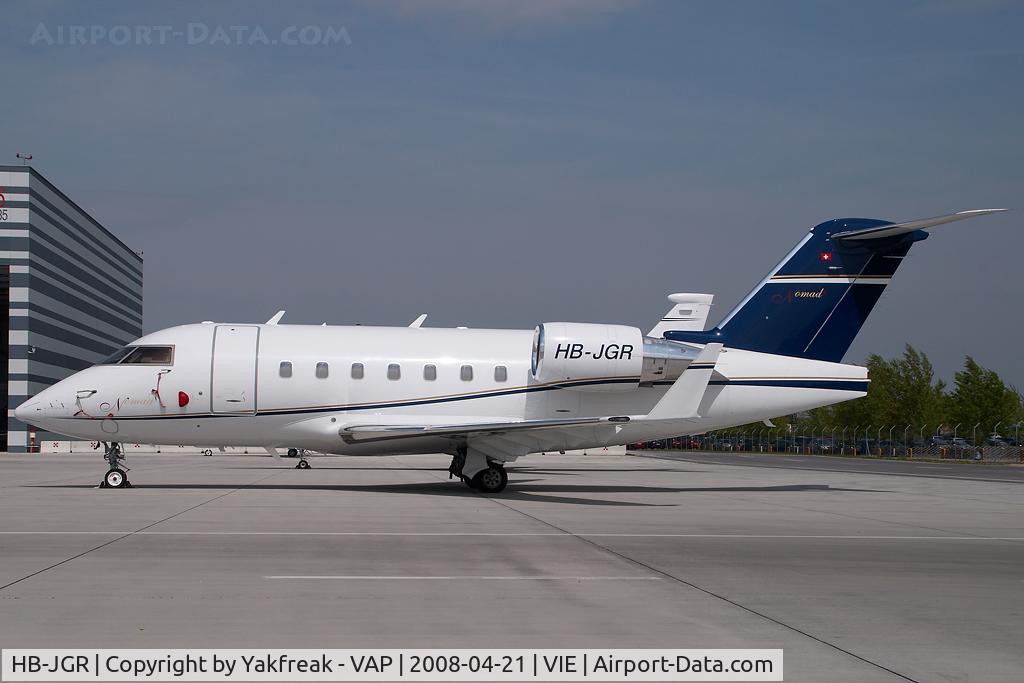 HB-JGR, 2005 Bombardier Challenger 604 (CL-600-2B16) C/N 5624, Canadair Challenger