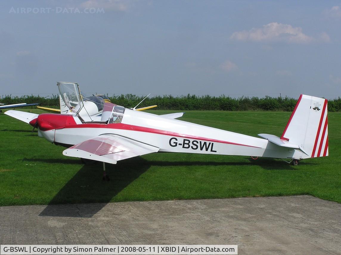 G-BSWL, 1980 Slingsby T-61F Venture T2 C/N 1974, Slingsby-built Falke at Bidford