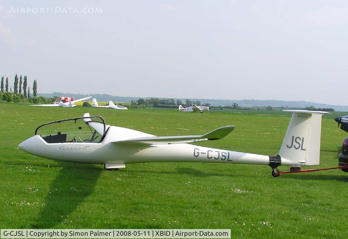 G-CJSL, 1988 Schempp-Hirth Ventus cT C/N 121, Schempp-Hirth Ventus cT based at Bidford