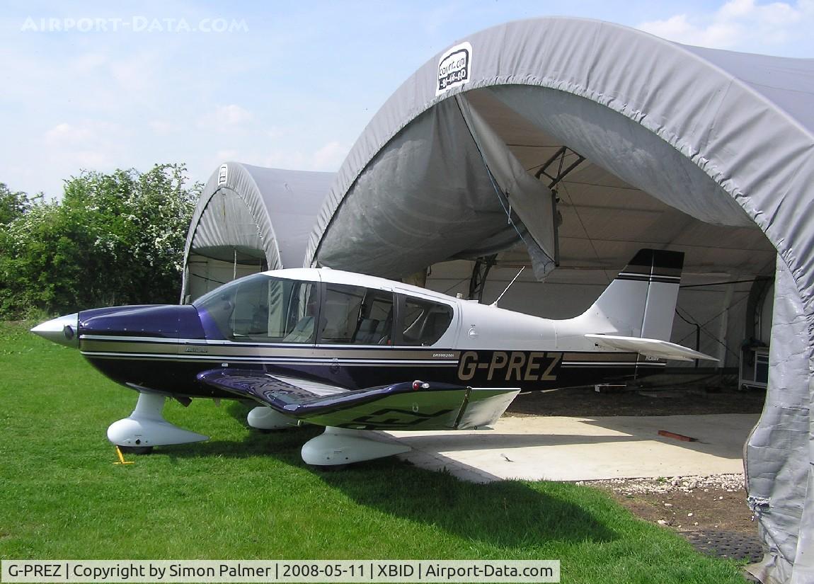 G-PREZ, 2002 Robin DR-400-500 President C/N 38, Robin DR400 based at Bidford