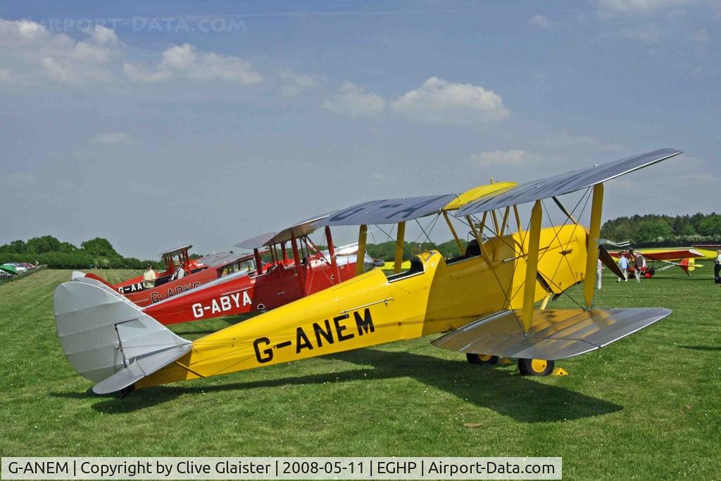 G-ANEM, 1940 De Havilland DH-82A Tiger Moth II C/N 82943, Ex: EI-AGN