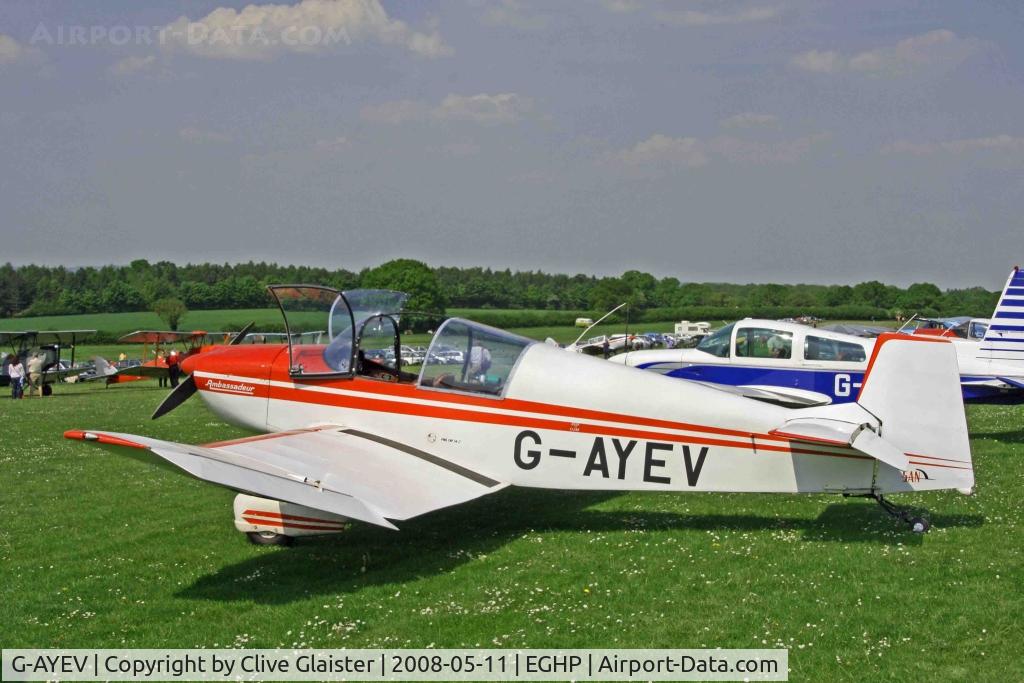 G-AYEV, 1960 SAN Jodel DR.1050 Ambassadeur C/N 179, Ex: F-OBRH>F-OBTH>F-BERH(2)>G-AYEV>EI-EPN