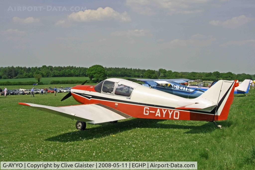 G-AYYO, 1965 CEA Jodel DR.1050-M1 Sicile Record C/N 622, Ex: EI-BAI
