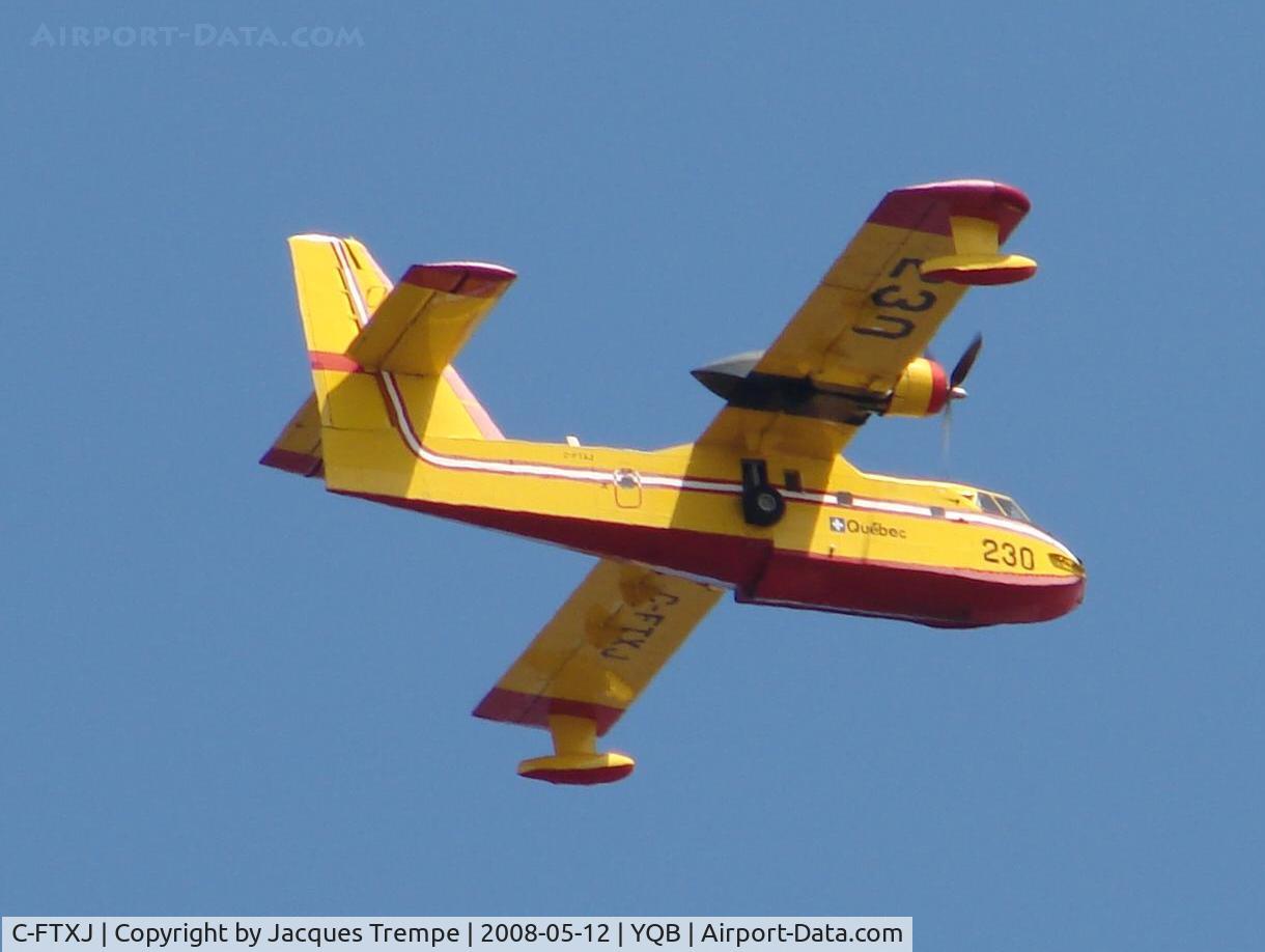 C-FTXJ, 1970 Canadair CL-215-I (CL-215-1A10) C/N 1017, On practice run