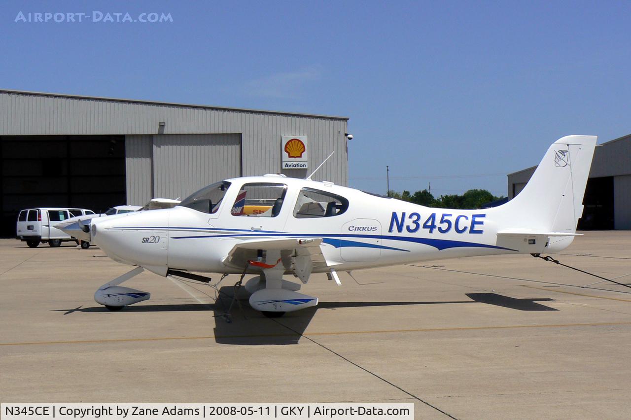 N345CE, 2003 Cirrus SR20 C/N 1352, At Arlington Municipal