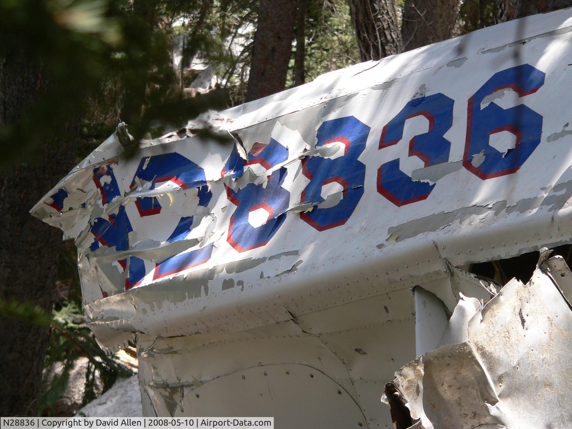 N28836, 1956 Cessna 310 C/N 35310, We found this on Willow Mountain. Bodies still in it.