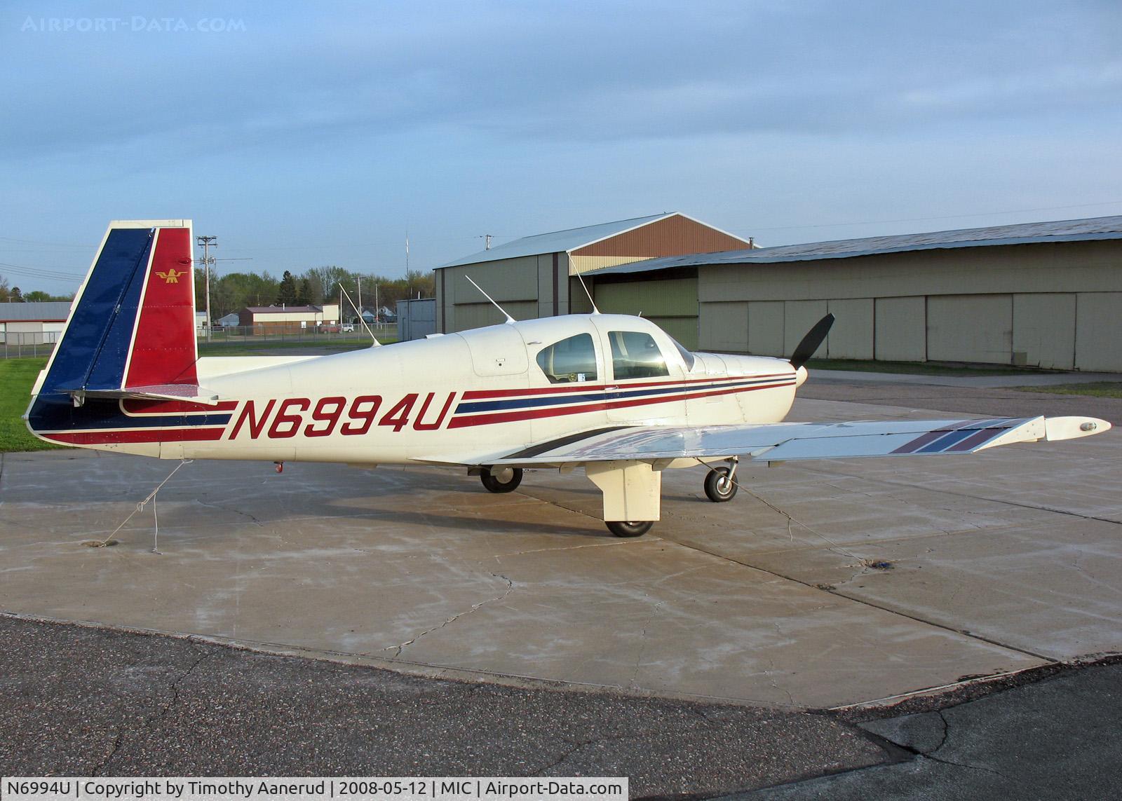 N6994U, 1964 Mooney M20C Ranger C/N 2715, vistor