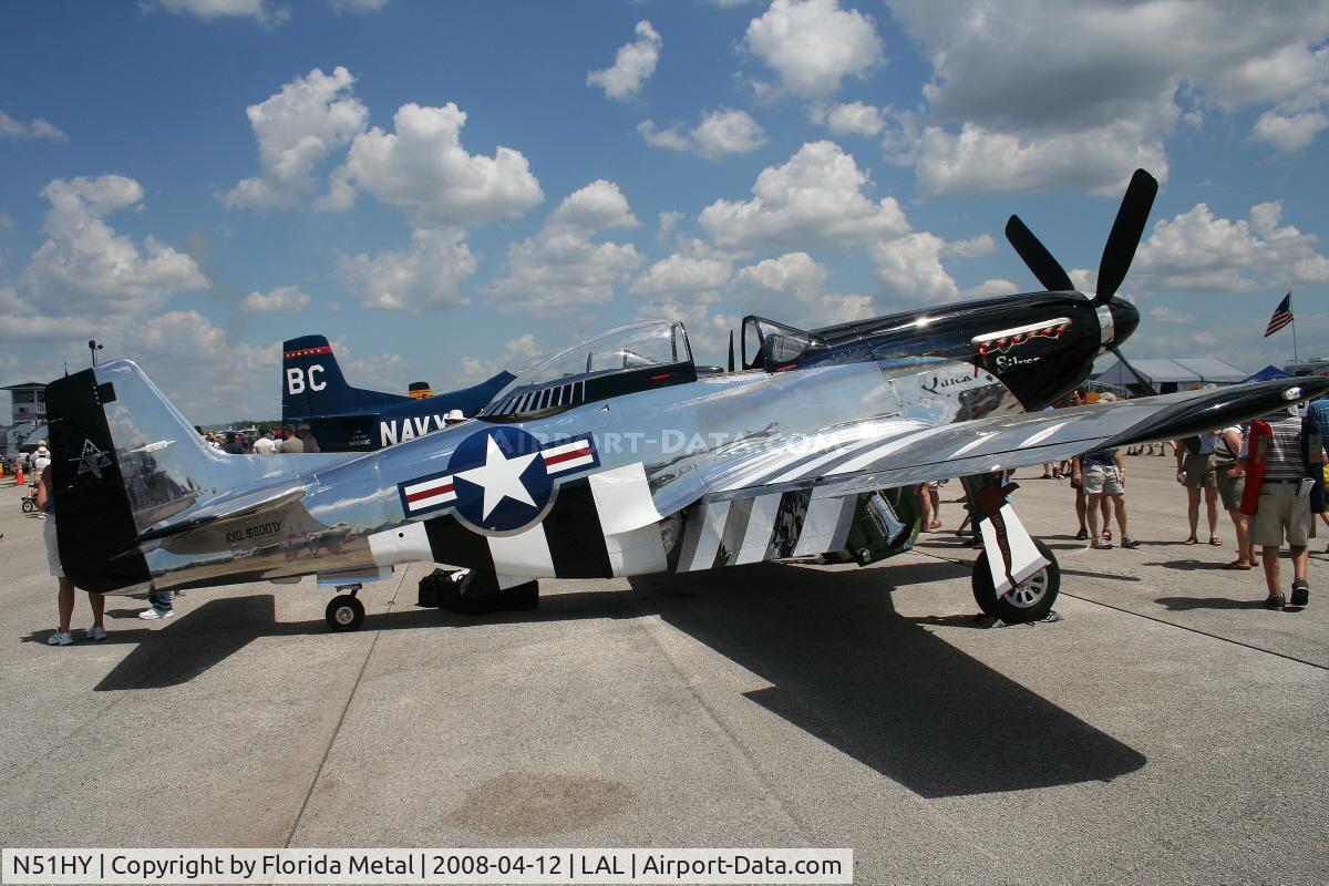 N51HY, 1944 North American P-51D Mustang C/N 124-48192, P-51D 