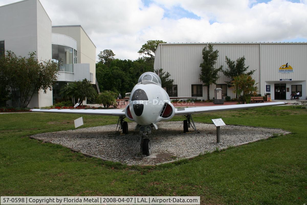 57-0598, 1957 Lockheed T-33A Shooting Star C/N 580-1247, T-33A