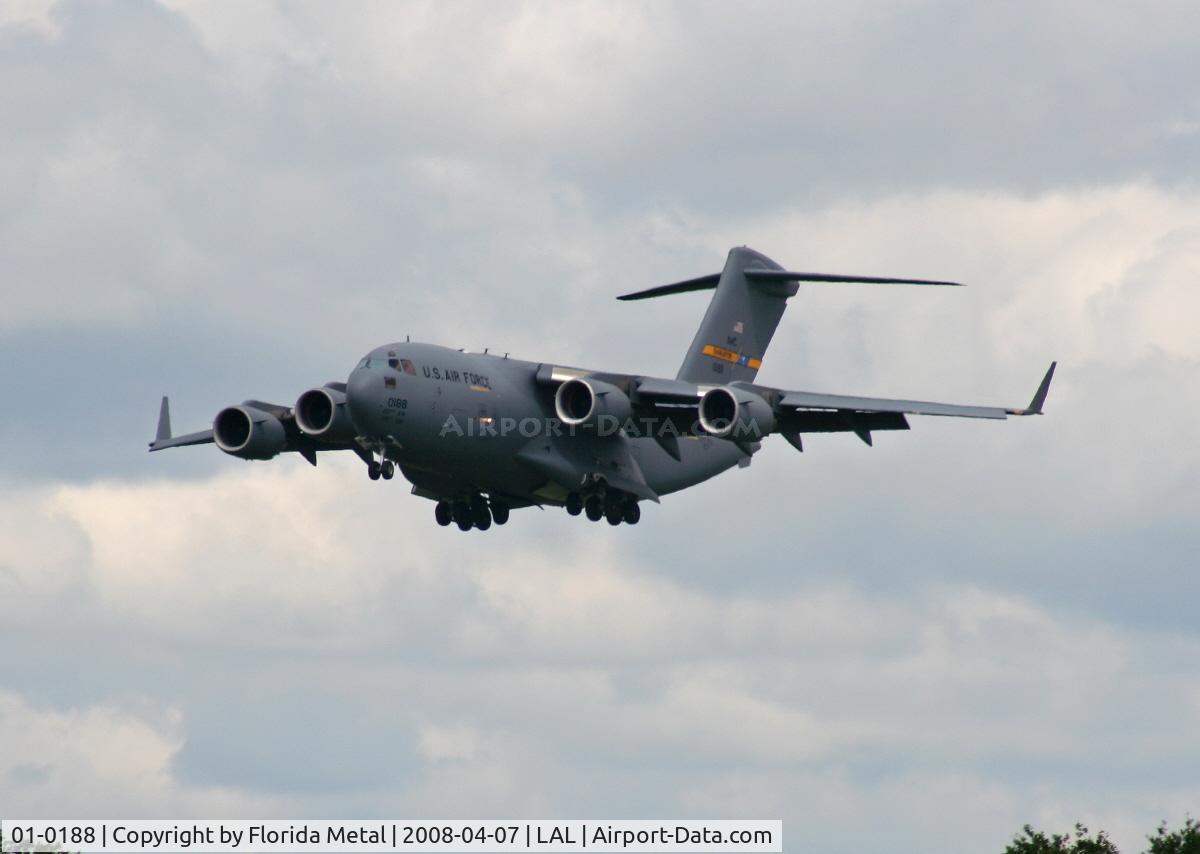 01-0188, 2001 Boeing C-17A Globemaster III C/N P-88, C-17 Globemaster III