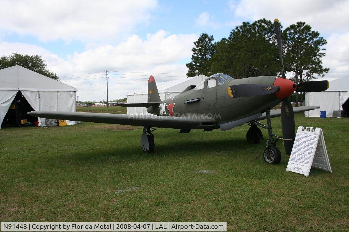 N91448, 1944 Bell P-63C Kingcobra C/N 33-766, P-63C