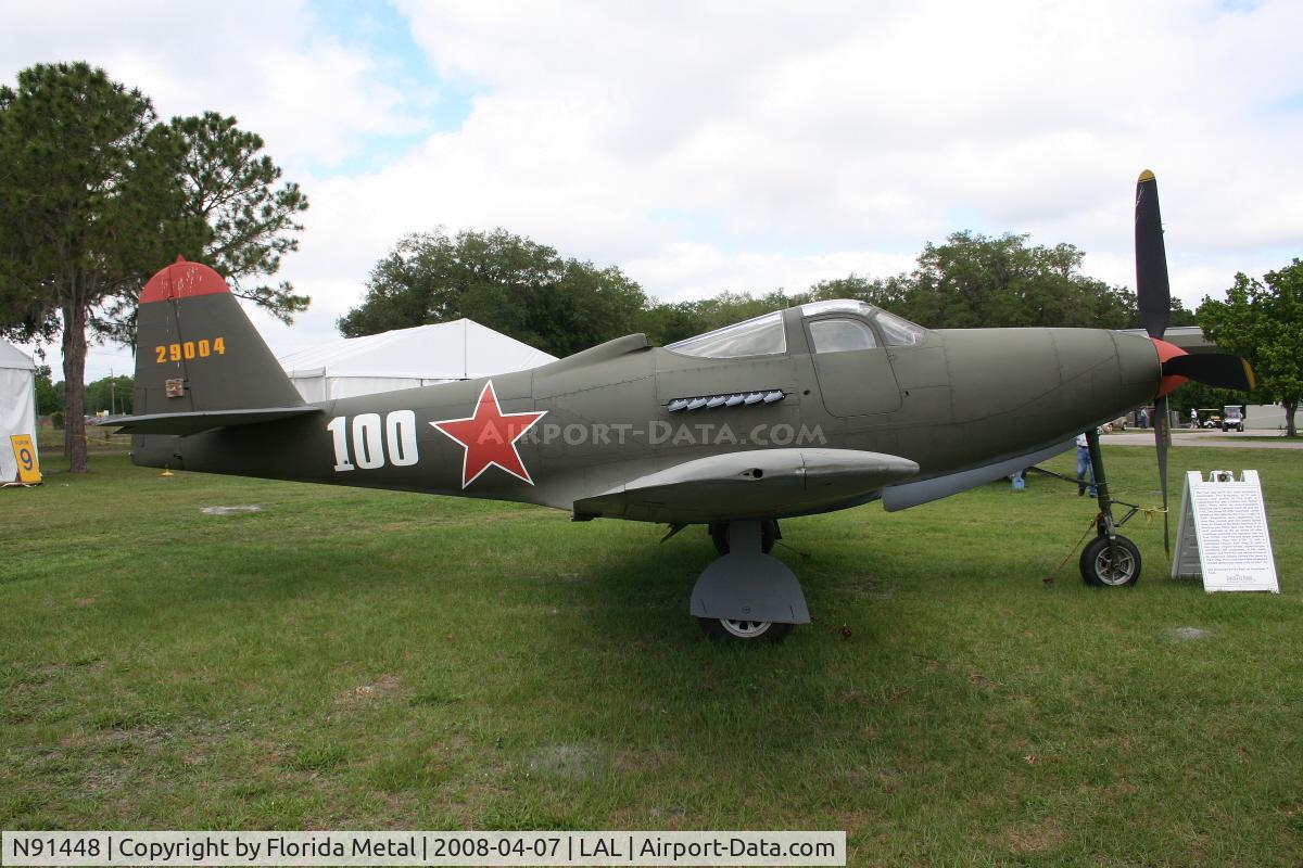 N91448, 1944 Bell P-63C Kingcobra C/N 33-766, P-63C