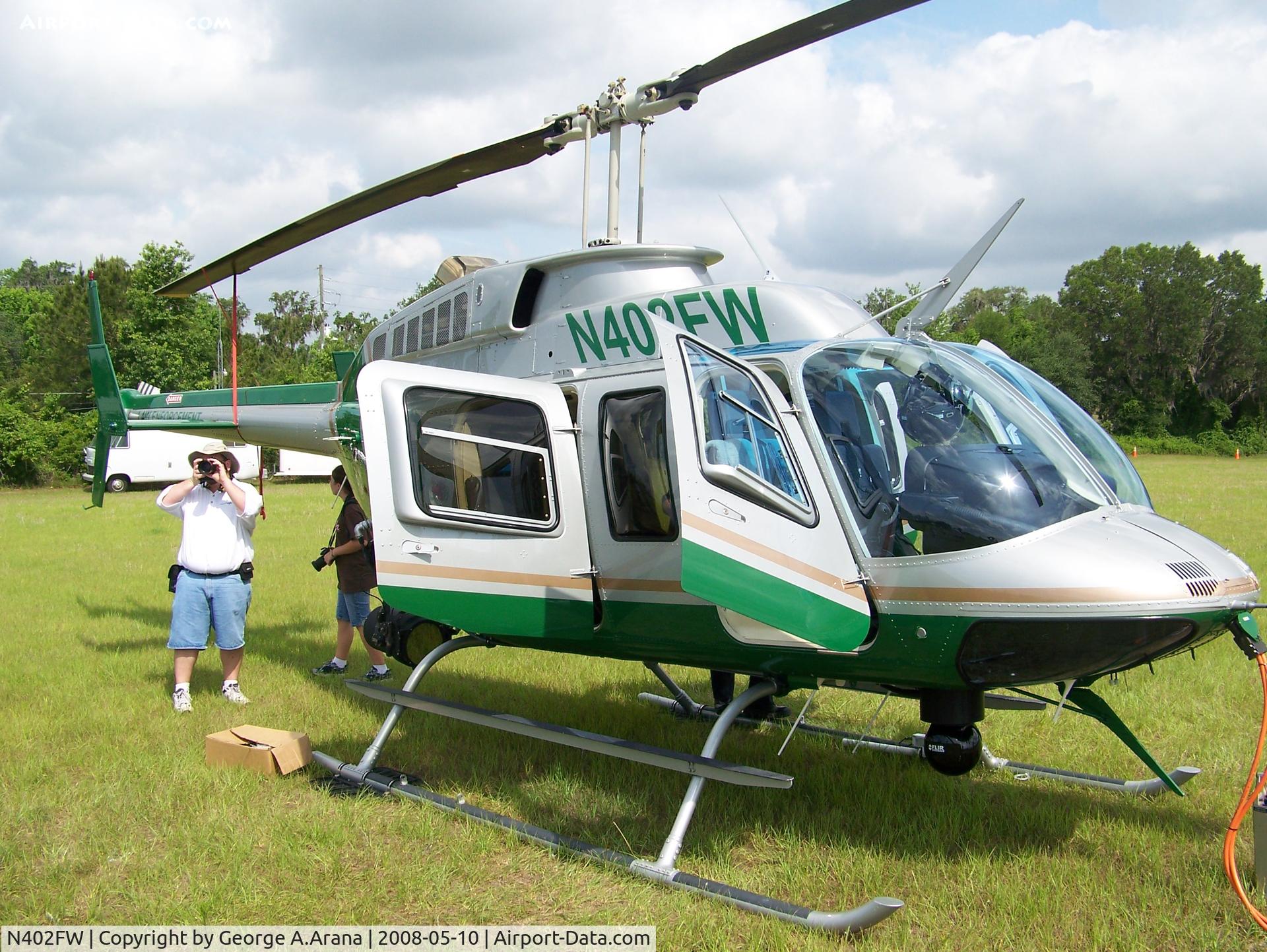 N402FW, 2006 Bell 206L-4 LongRanger IV LongRanger C/N 52328, Static display at the Santa Fe Community College in Gainesville