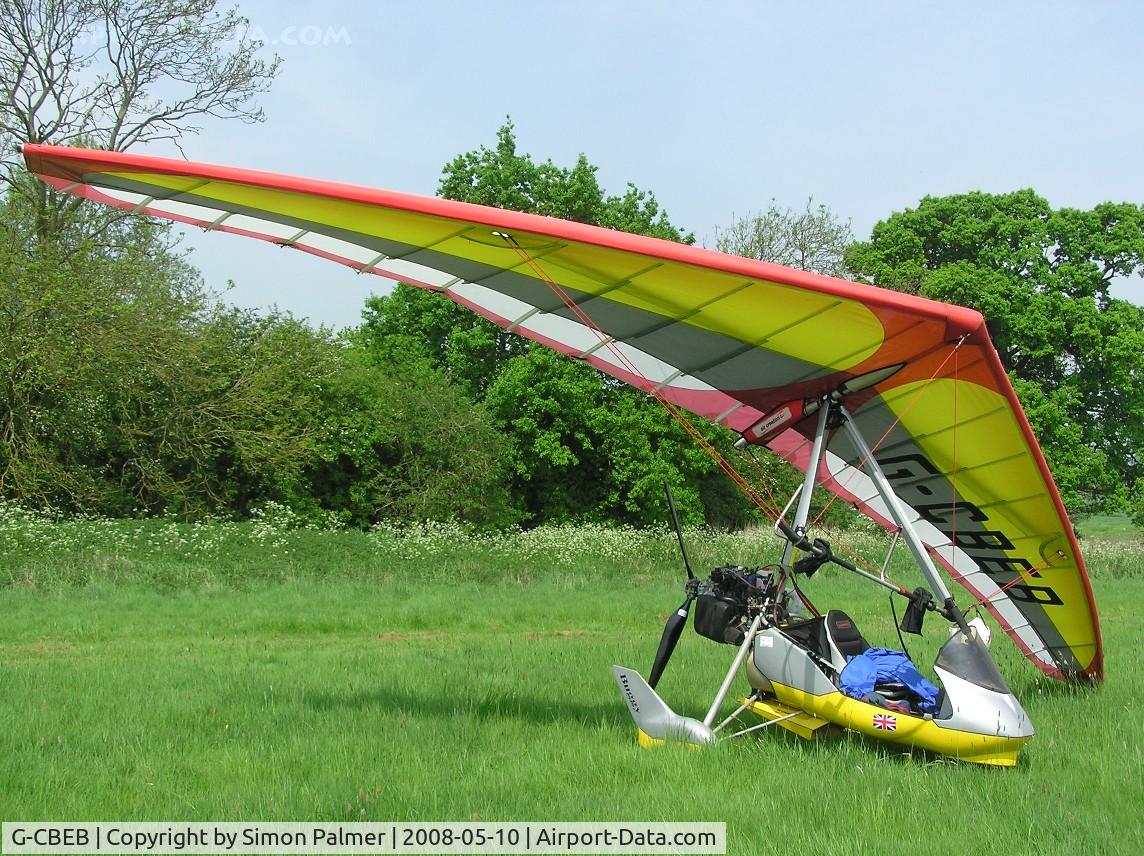 G-CBEB, 2001 Air Creation Kiss 400-582(1) C/N BMAA/HB/184, Kiss microlight at Weston Underwood