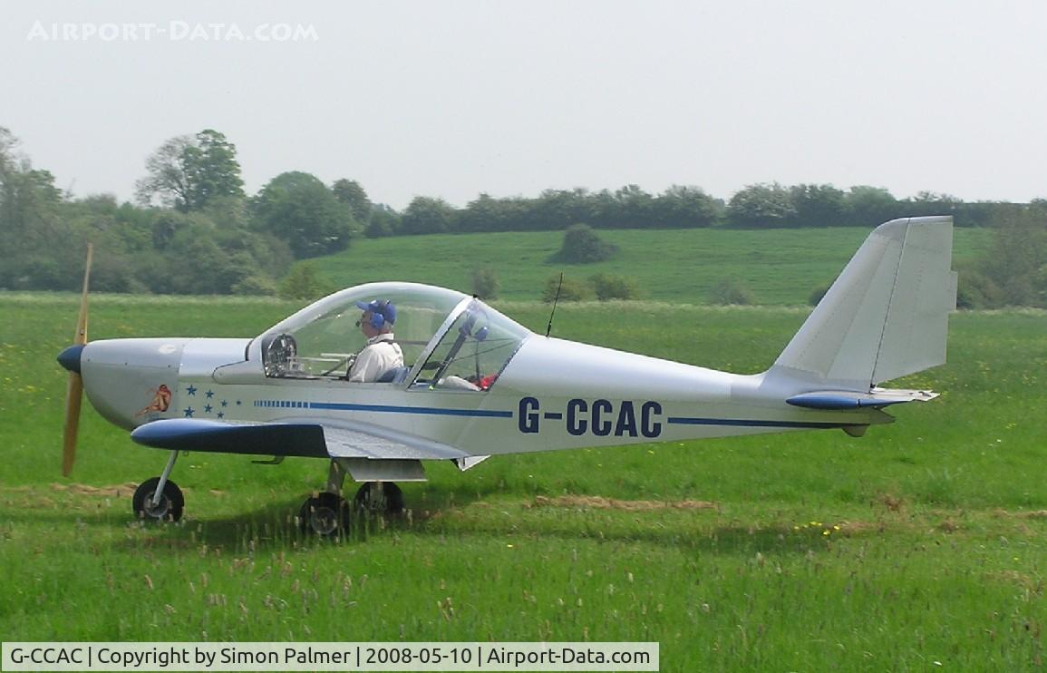 G-CCAC, 2003 Aerotechnik EV-97 Eurostar C/N PFA 315-13979, Eurostar microlight at Weston Underwood