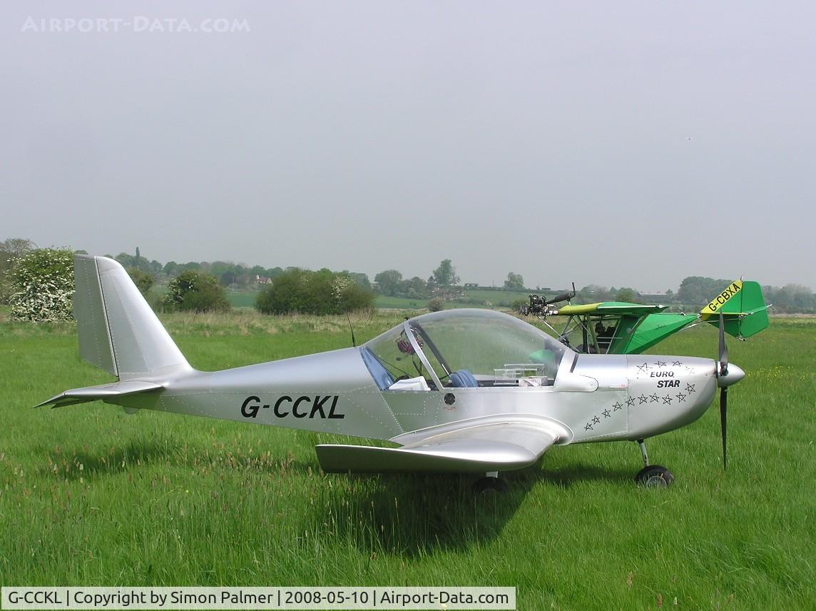 G-CCKL, 2003 Aerotechnik EV-97 Eurostar C/N PFA 315-14117, EV-97 microlight at Weston Underwood
