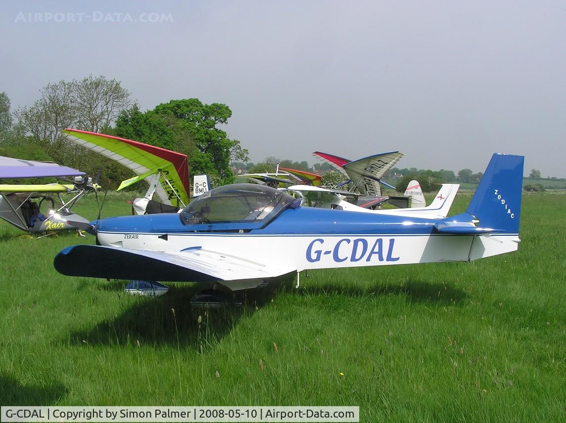 G-CDAL, 2004 Zenair CH-601UL Zodiac C/N PFA 162A-14195, CH 601 microlight at Weston Underwood