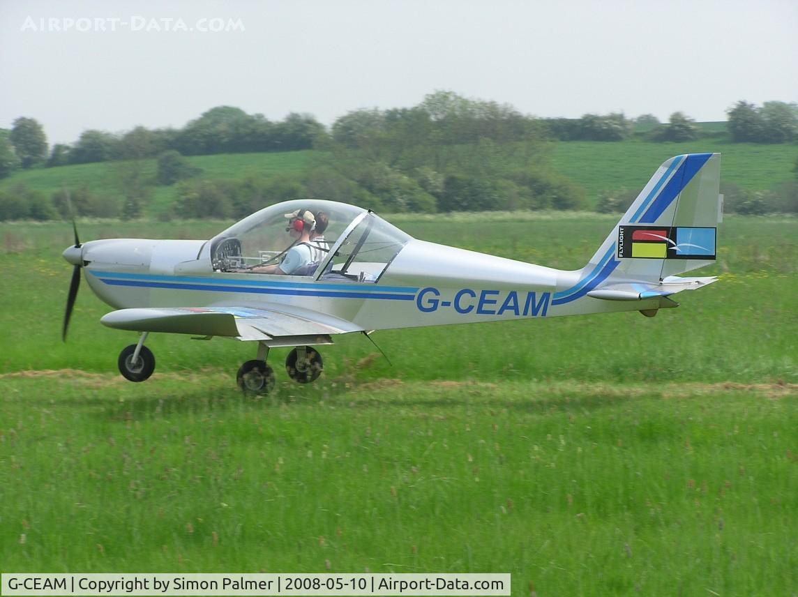 G-CEAM, 2006 Cosmik EV-97 TeamEurostar UK C/N 2729, EV-97 microlight at Weston Underwood