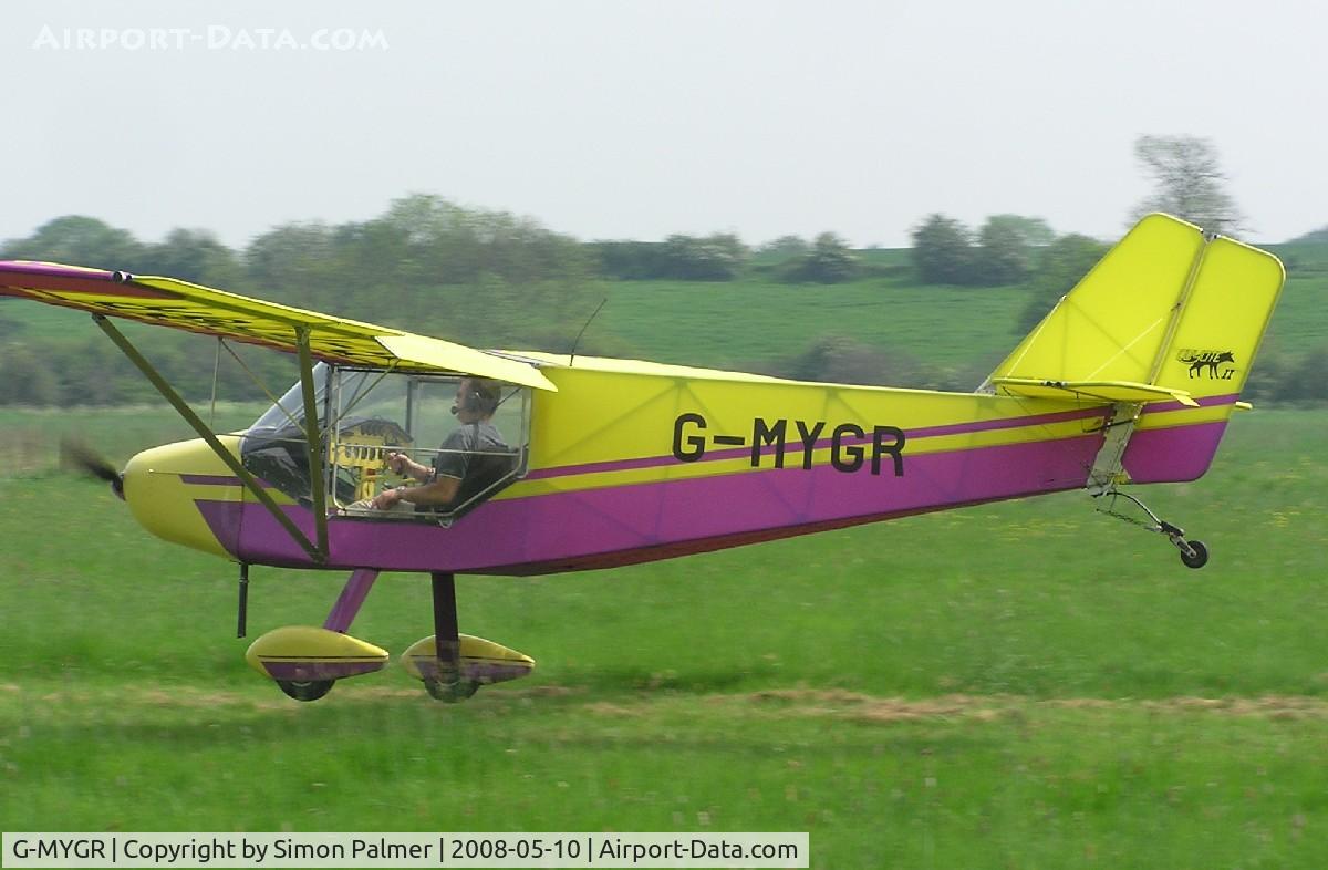 G-MYGR, 1992 Rans S-6ESD Coyote II C/N PFA 204-12378, Coyote microlight at Weston Underwood