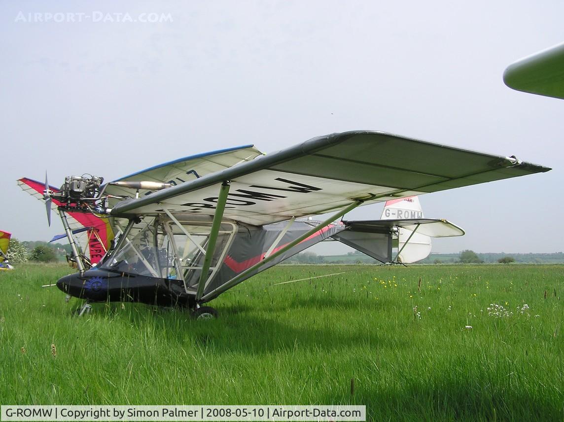 G-ROMW, 1998 Pegasus Cyclone AX2000 C/N 7486, AX2000 microlight at Weston Underwood