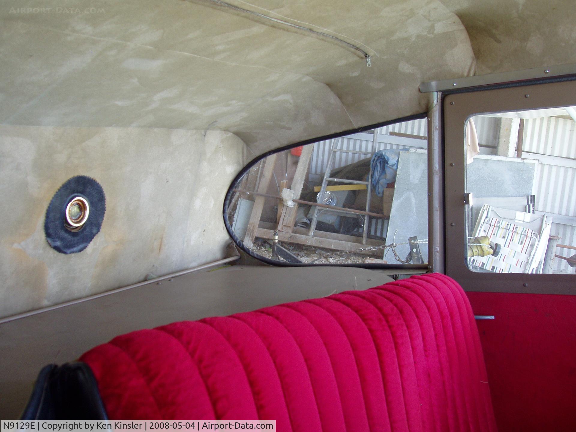 N9129E, 1946 Aeronca 11AC Chief C/N 11AC-762, Interior