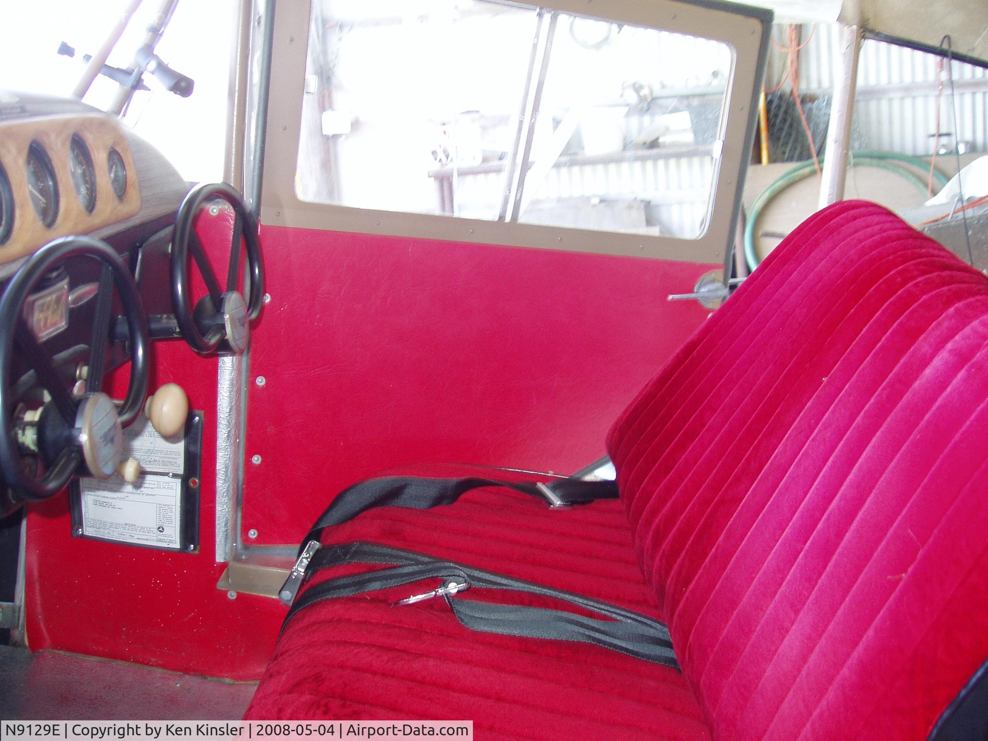 N9129E, 1946 Aeronca 11AC Chief C/N 11AC-762, interior