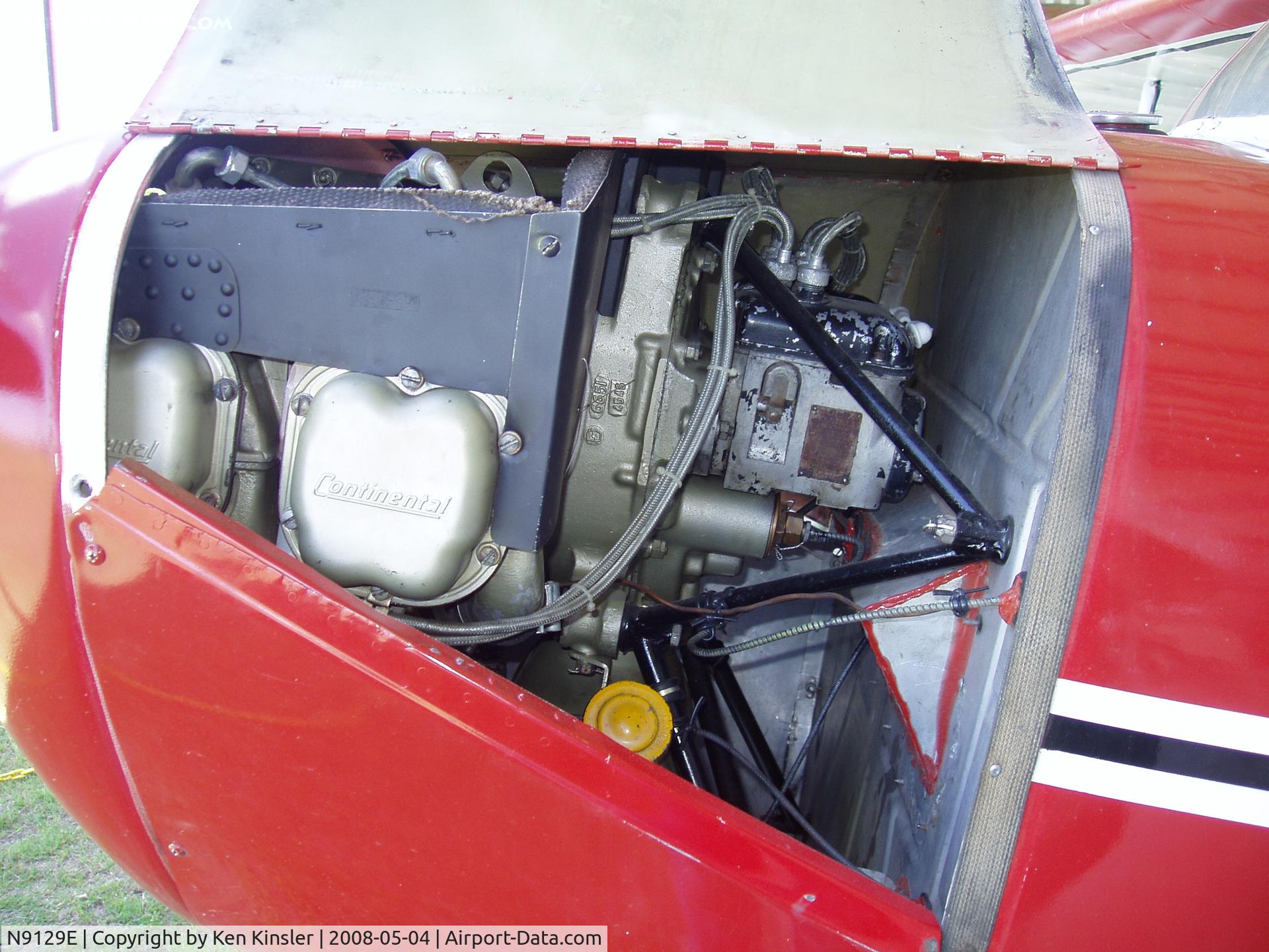 N9129E, 1946 Aeronca 11AC Chief C/N 11AC-762, Engine compt